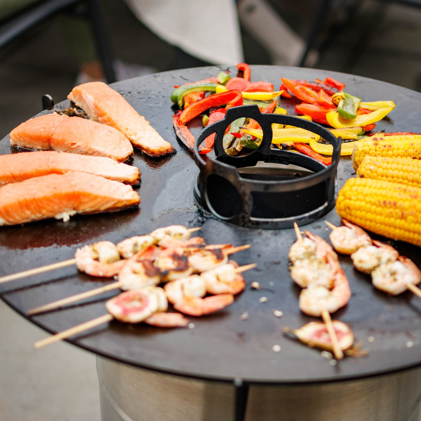 Grillplata Tyropit og Pyron